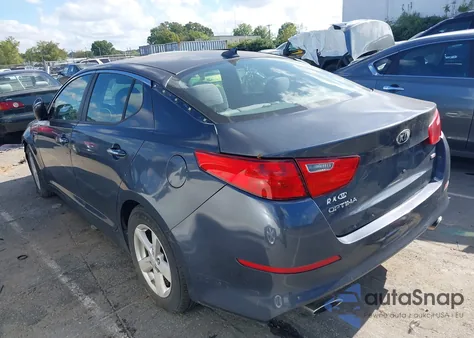 2015 Kia Optima Lx z USA, uszkodzony, nr VIN KNAGM4A78F5606404